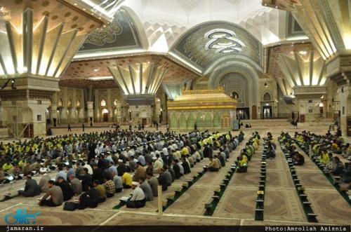 گزارش تصویری/ مراسم انس با قرآن در حرم مطهر امام خمینی